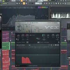 Fl Studio con plugins como Autogun, Vocodex y Licex, ideal para crear los mejores plugins fl studio.
