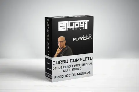 Curso completo de producción musical de cero a profesional con Julio Posadas. ¡Aprende a crear tu música!