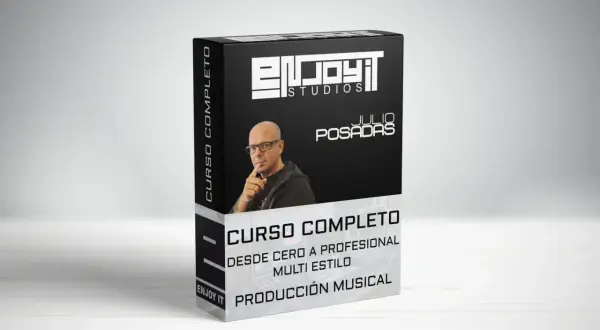 Curso completo de producción musical de cero a profesional con Julio Posadas. ¡Aprende a crear tu música!