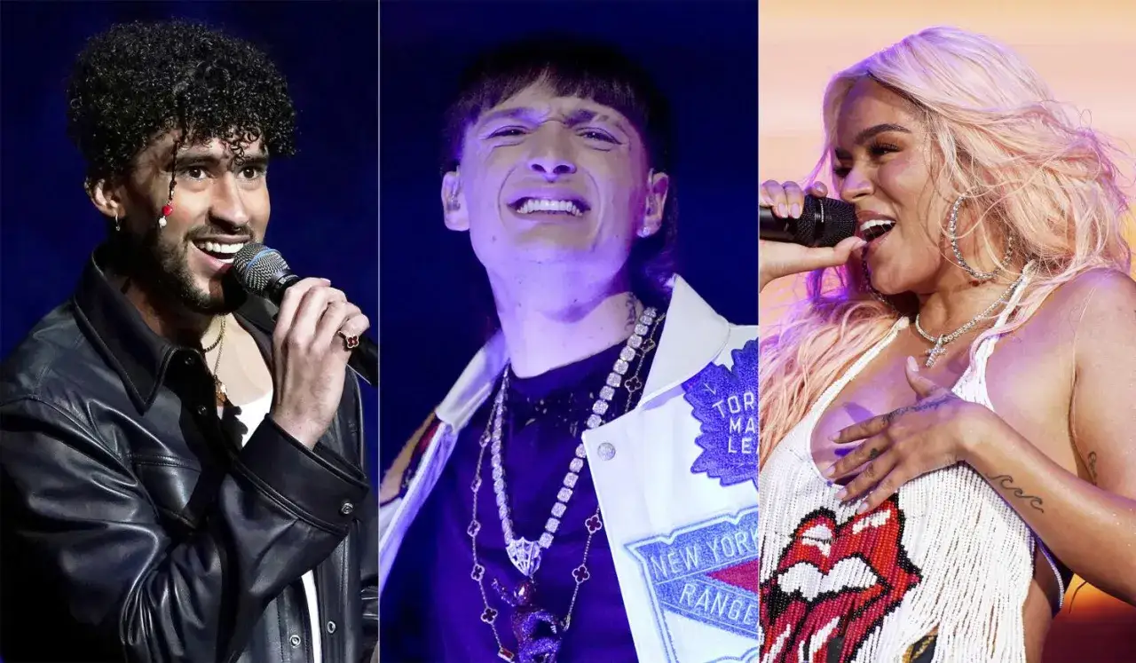 Bad Bunny, Duki y Karol G: tres artistas que demuestran c&oacute;mo triunfar en la m&uacute;sica con su estilo &uacute;nico y talento.